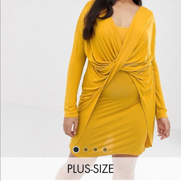 ASOS Curve Dresses & Skirts - ASOS Curve size 22 yellow dress size